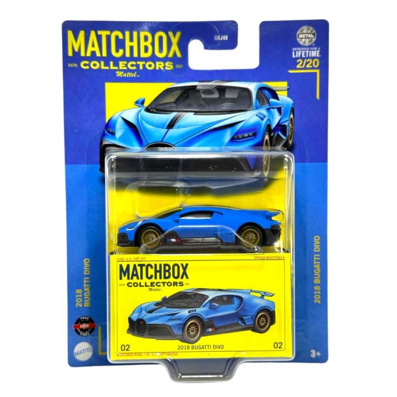 EXCLUSIVE Matchbox 2018 Bugatti Divo