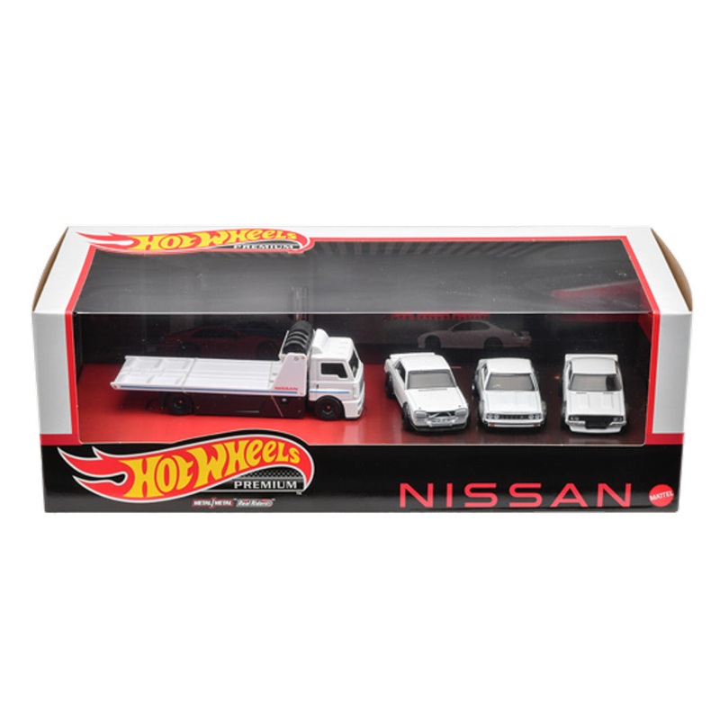 Hot Wheels 2023 1/64 Premium Collector Display Box Set - Nissan Skylines GMH39-956P