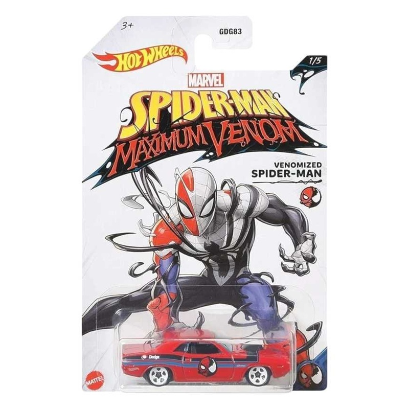Hot Wheels Marvel Spiderman Maximum Venom