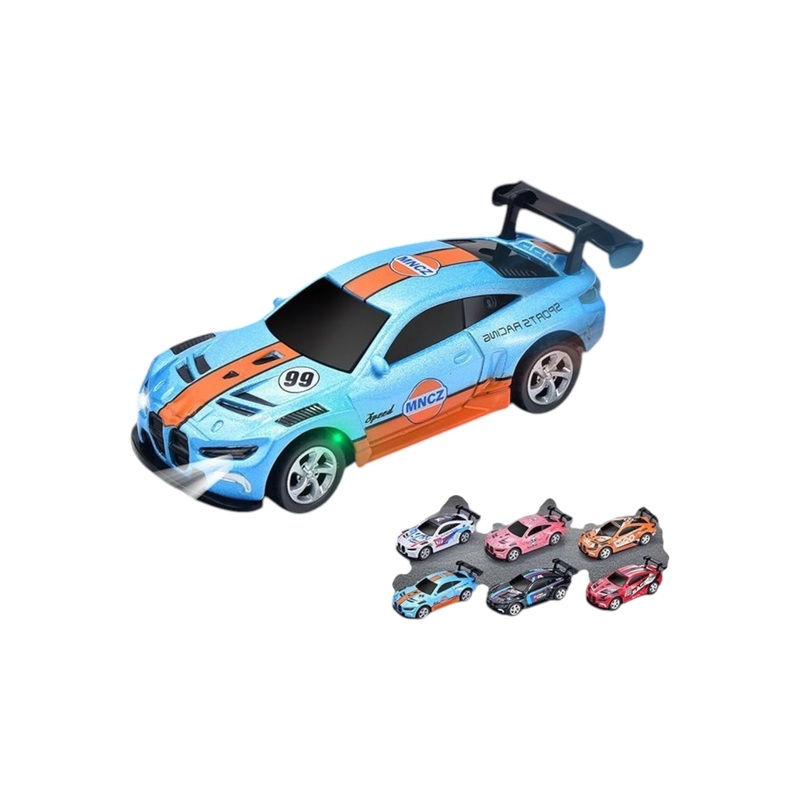 Mini Ric Car R/C Speed Regulating Alloy Model Car 1:64 Scale