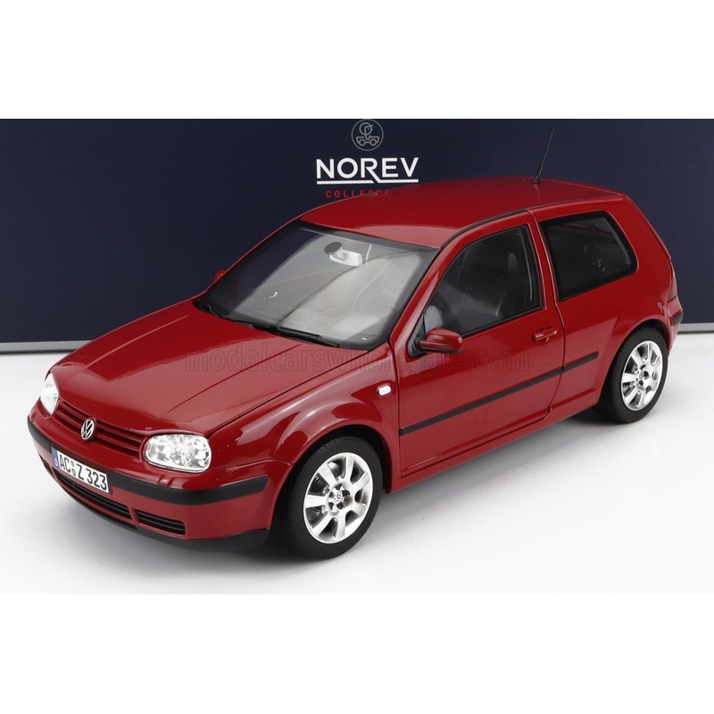 Norev 2002 Volkswagen Golf MK IV Red 1:18