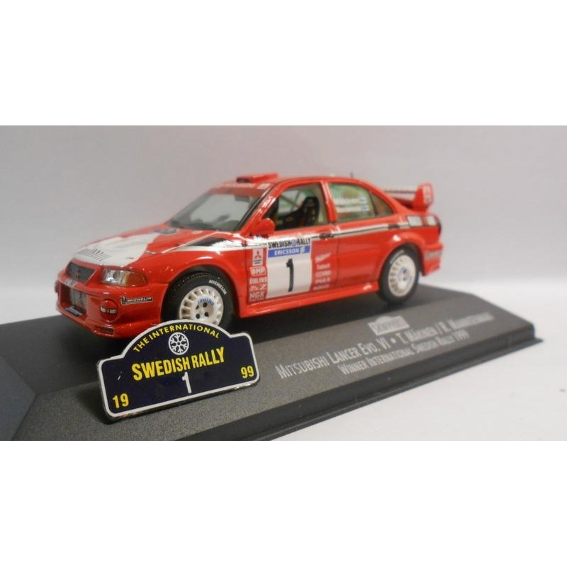 Skid 1/43 Scale Diecast Model SKW99003 MITSUBISHI LANCER EVO VI WINNER 99