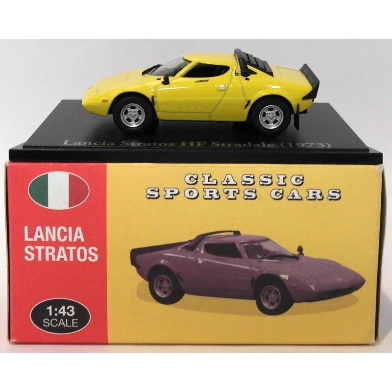 Atlas Editions 1/43 Scale Dioecast 4 656 127 - Lancia Stratos - Yellow