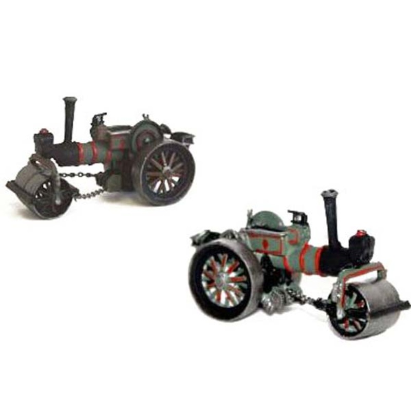 Burrell twin cylinder Road Roller