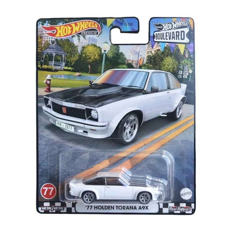 Hotwheels 77 Holden torana a9x Boulevard Imported Premium 1:64