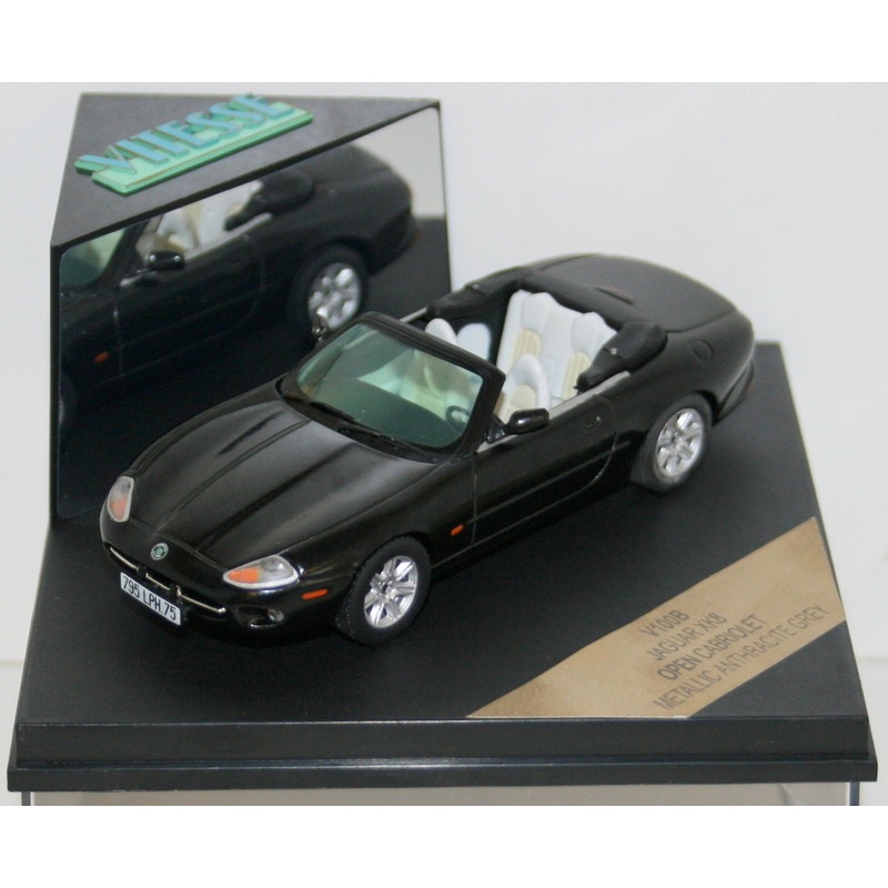VITESSE 1/43 V100B JAGUAR XK8 OPEN CABRIOLET MET. GREY