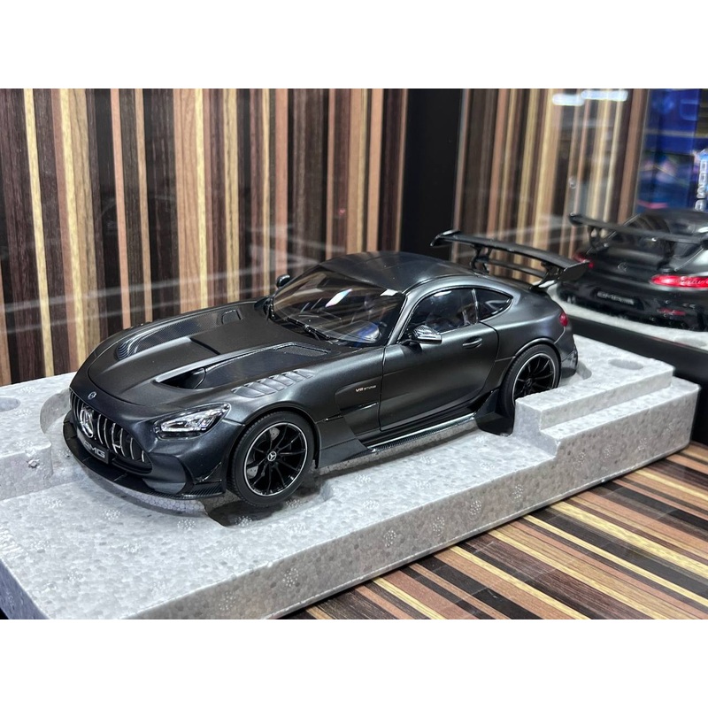 1/18 Diecast Mercedes-Benz GT Black Series Black Norev Scale Model Car