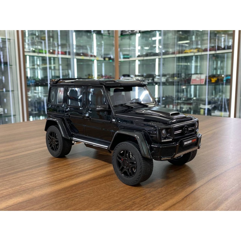 1/18 Resin Mercedes-Benz Brabus 500 4x4 Black GT Spirit Scale Model Car