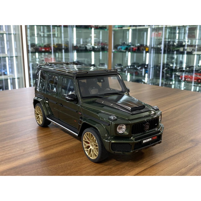 1/18 Resin model GT Spirit Mercedes Benz G 63 BRABUS 700 Widestar 2023 Olive Green Limited 999 pcs