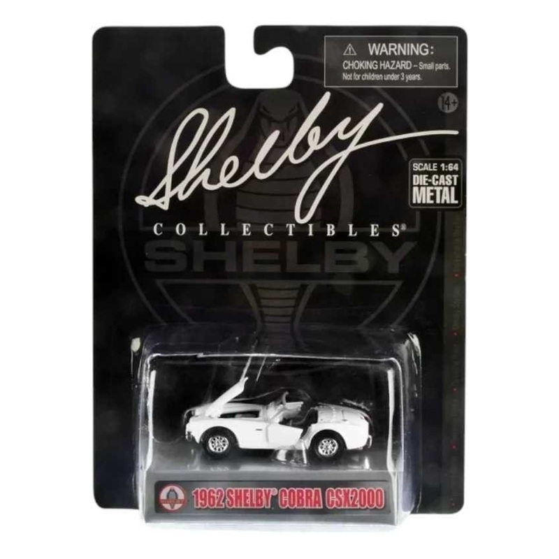 Exclusive die-cast metal 1962 Shelby cobra csx2000