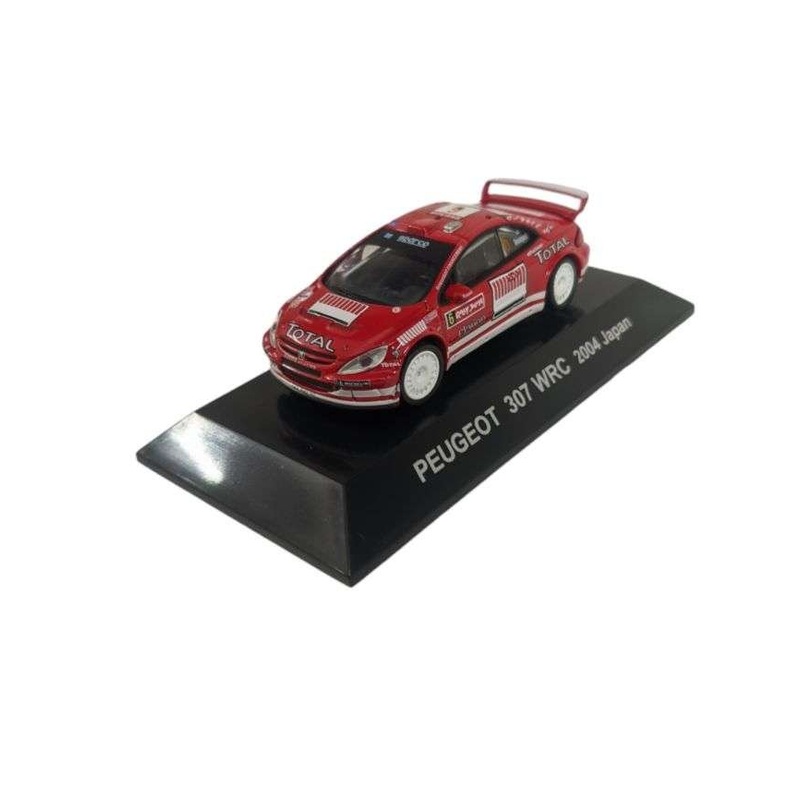 EXCLUSIVE Kyosho Peugeot 307 WRC 2004 Japan no 6