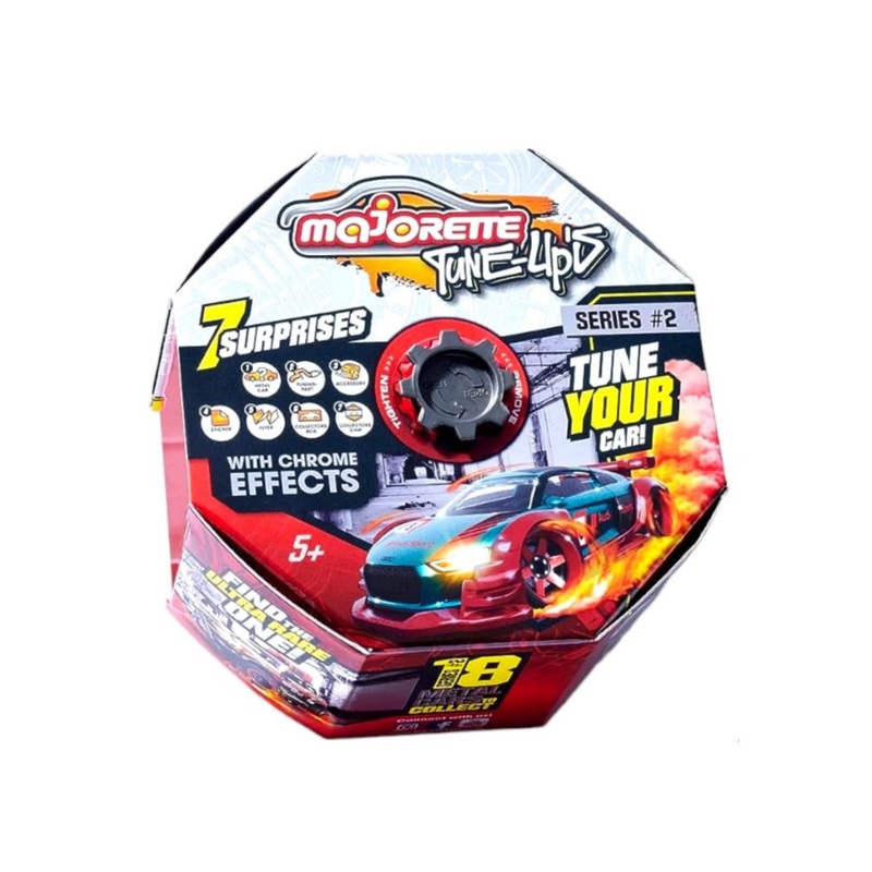 Majorette Tune-Ups Series 2 With Chrome Effects 7 Surprises Gift Pack For Kids 3