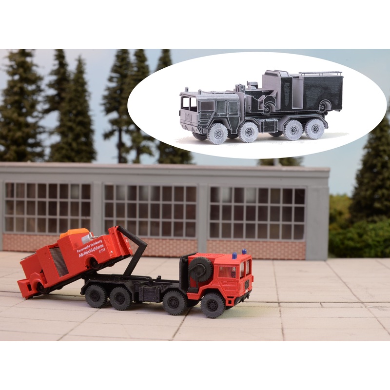 MAN Cat 1 AB Setup rail - unpainted 