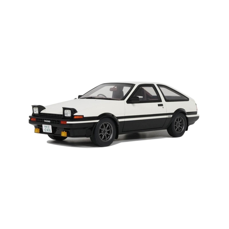 Otto Toyota Sprinter Trueno (AE86) White & Black 1:18