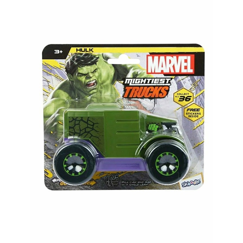 Skoodle Marvel Pull-Back Hulk Mightiest trucks