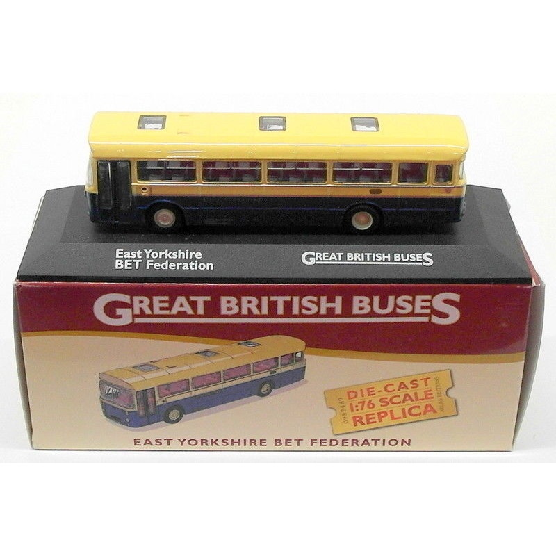 Atlas Editions 1/76 Scale 4 655 129 Leyland Leopard - E.Yorkshire Bet Federation