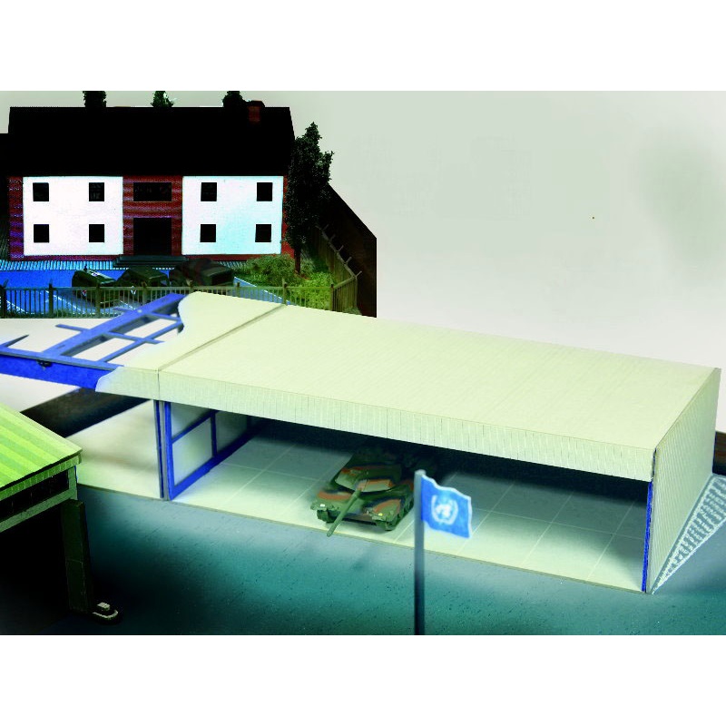 barracks: vehicle depot