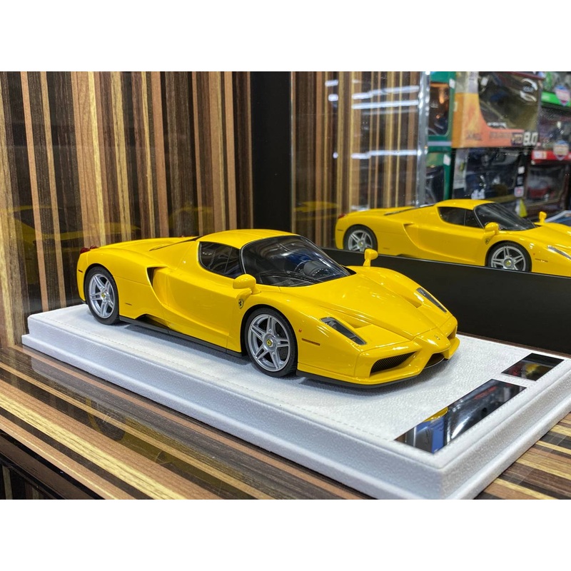 GAVIN Models Ferrari Enzo - Yellow (1/18 Resin Model) Miniature Car