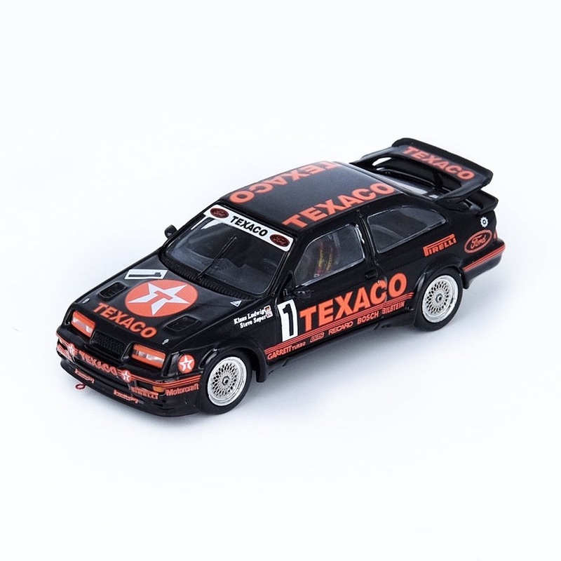 Inno64 1:64 FORD SIERRA RS500 COSWORTH #1 TEXACO FIA European Touring Car Championship 1987 K. Ludwig / S. Soper