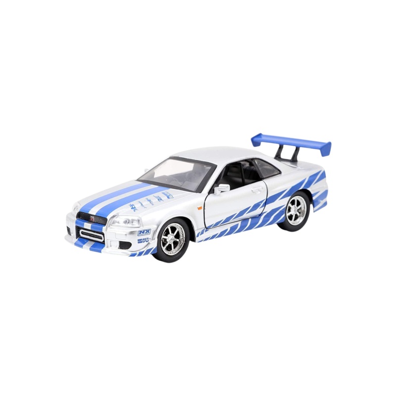 Jada Fast and Furious Brian's Nissan Skyline GT-R (R34) 1:32 Scale Diecast