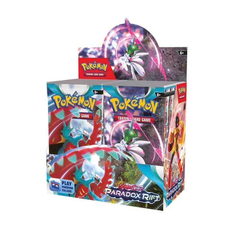 original Pokemon paradox Rift booster box