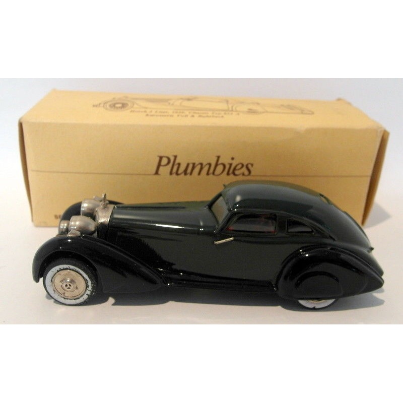 Plumbies 1/43 White Metal MT48 Mercedes Type 500K 1934 Green / black