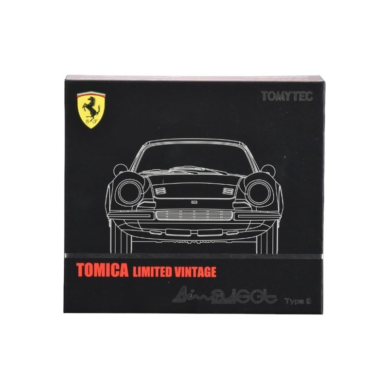 Tomica Limited Vintage Neo Ferrari Dino 246 GT Type E imported premium 1:64 Scale