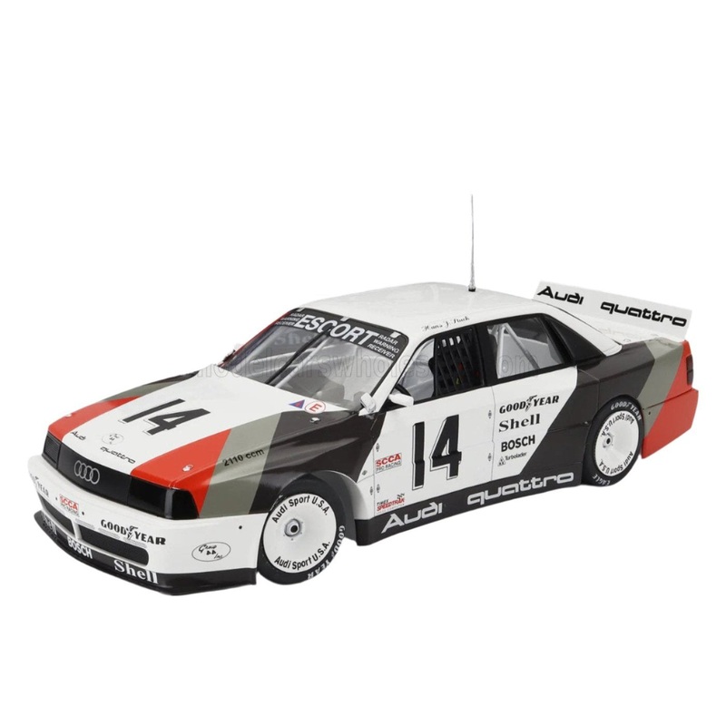 Werk83 Audi 200 Quattro Team Audisport No 14 Cleveland Trans-Am 1988 1:18