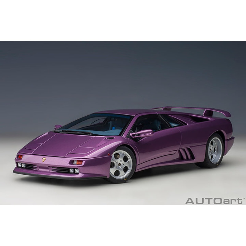 AUTOart 1995 Lamborghini Diablo SE30 Viola SE30 Metallic Purple 1:18