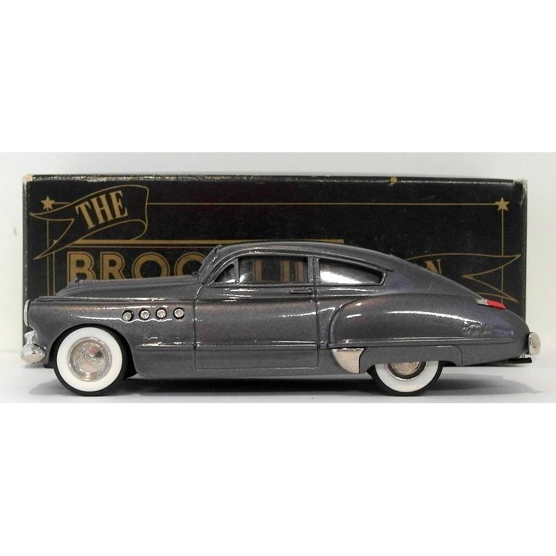 Brooklin 1/43 Scale BRK10 005A  - 1949 Buick Roadmaster Metallic Dark Grey