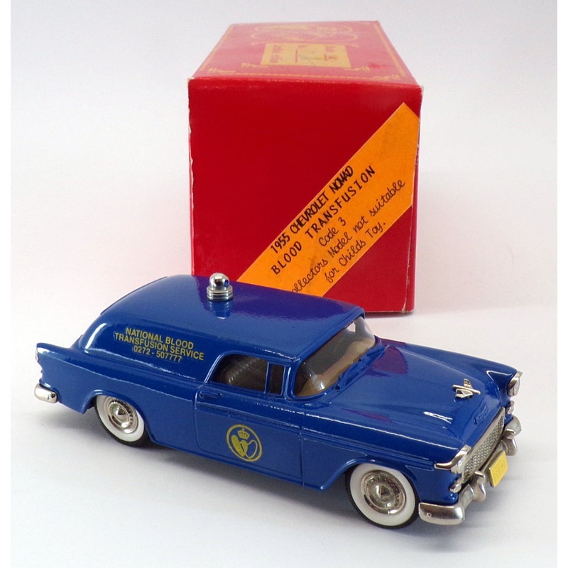 Brooklin Models 1/43 Scale BRK26 - 1955 Chevrolet Nomad Van - Blood Transfusion