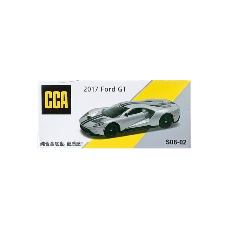 CCA 2017 Ford GT 1:64 Scale|Grey|Blue