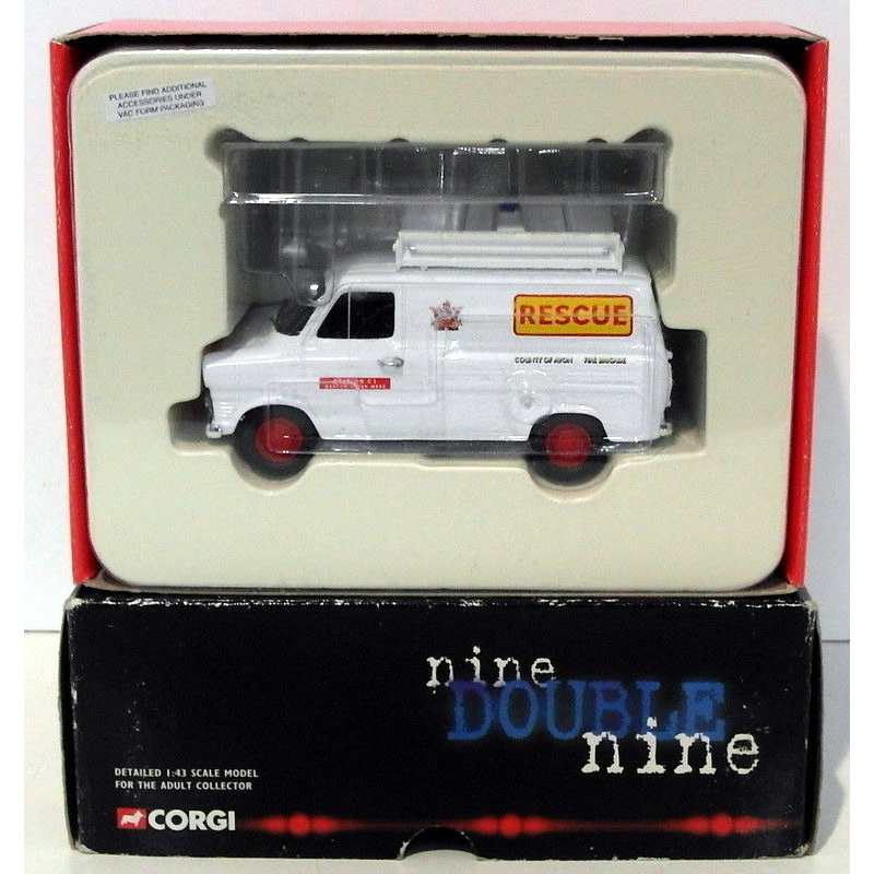 Corgi 1/43 Scale Diecast CC02302 - Ford Transit Accident Unit Avon Fire Brigade