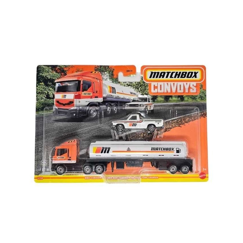 Matchbox 1977 ford courior Team Transport