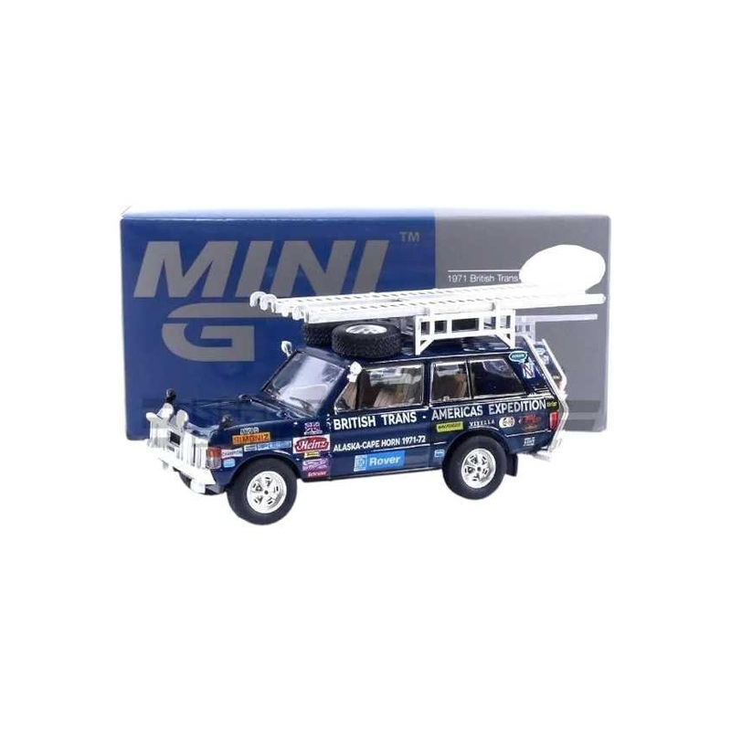 mini Gt Range Rover 1971 British Trans-Americas Expedition (not sealed)