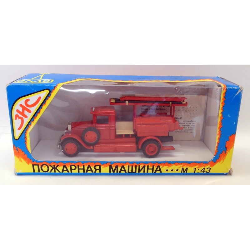 OMO Russian 1/43Scale Diecast - No.2 IIM3-2 3NC-5 1937 r Vintage Fire Engine