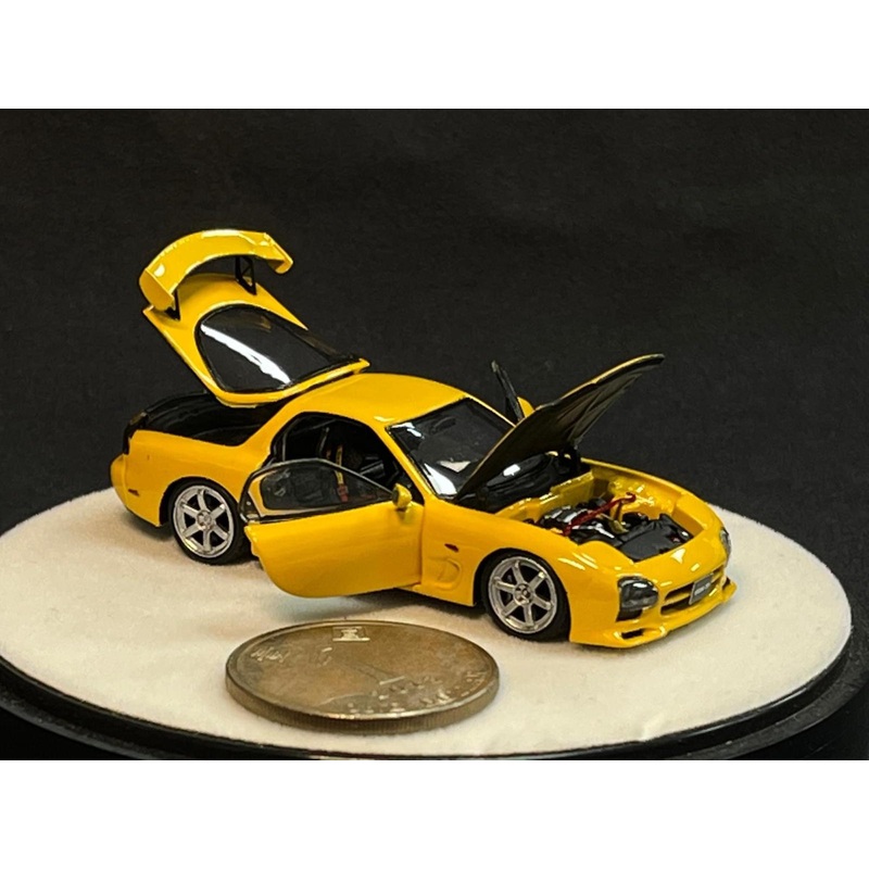 PGM 1/64 RX-7 FD3S Spec A Yellow