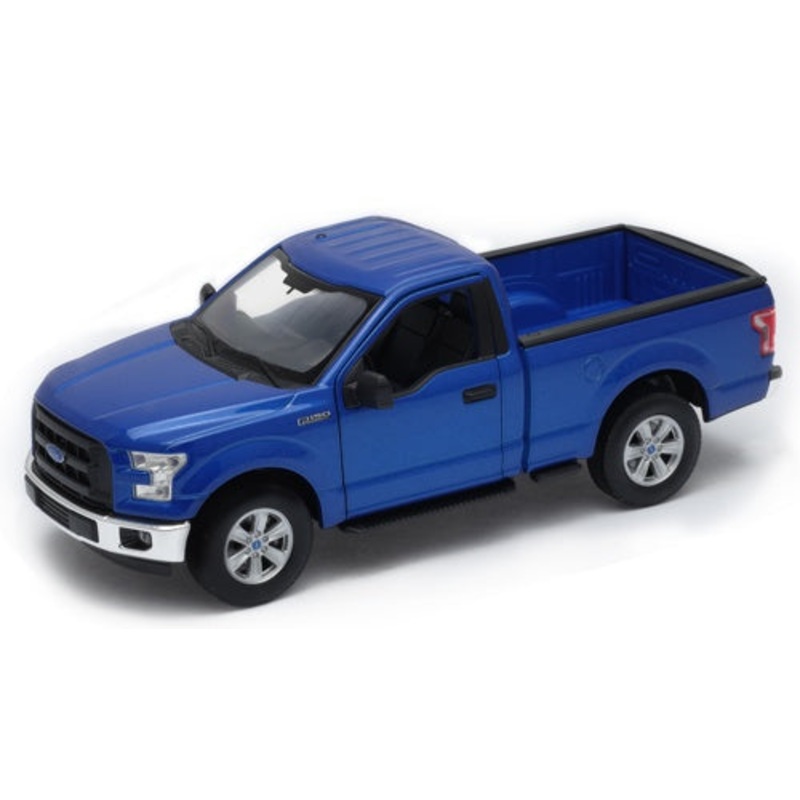 Welly Ford F150 Cab Blue - 1:24 Scale