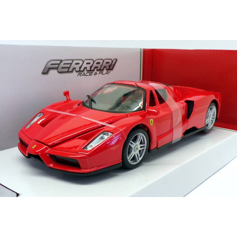 Burago 1/24 Scale Model Car 18-26006 - Ferrari Enzo Ferrari - Red
