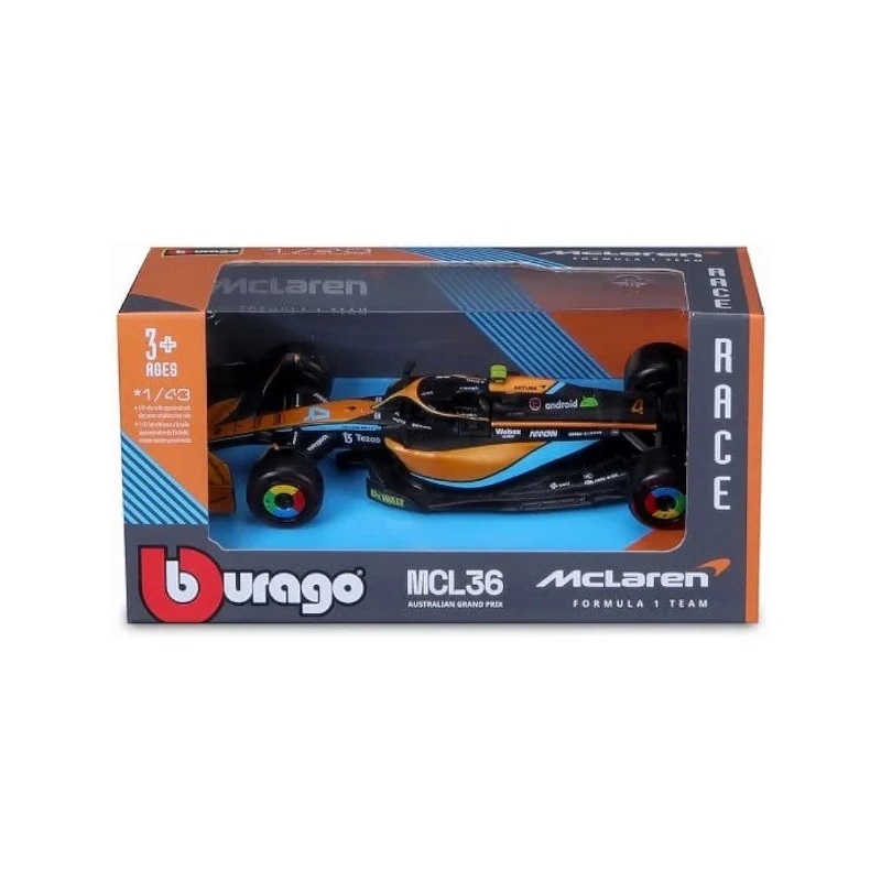 EXCLUSIVE Bburago Formula 1 (F1) Mclaren MCL 36