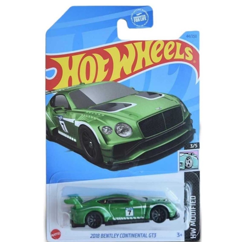 EXCLUSIVE Hotwheels 2018 Bently Continental GT3