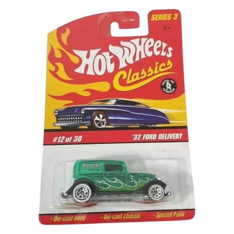 Exclusive Hotwheels '32 ford Delivery Die-cast Chassis