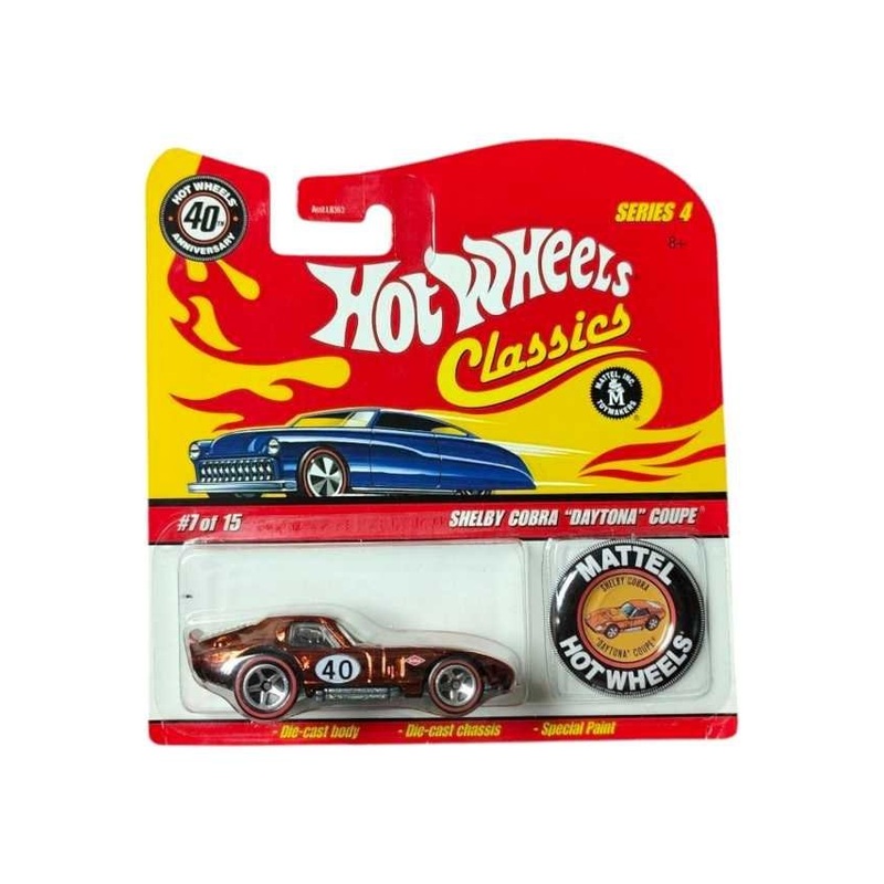 Exclusive Hotwheels Classic Shelby cobra Daytona coupe