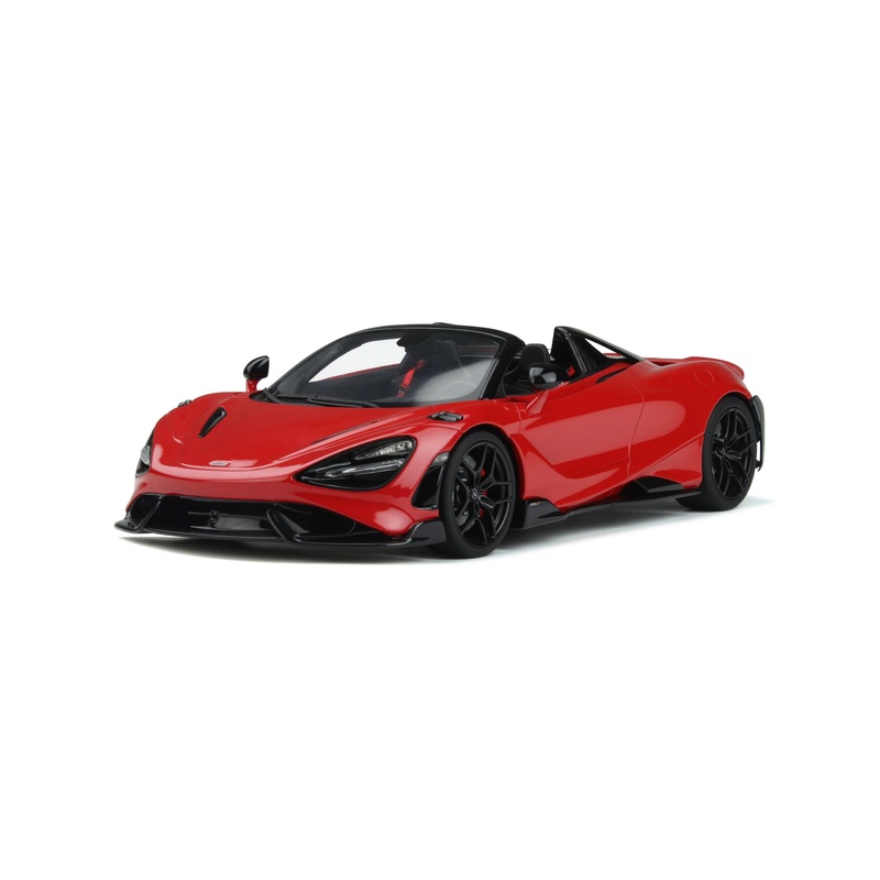 GT Spirit 2021 Mclaren 765LT Spyder Red 1:18 LIMITED, Resin