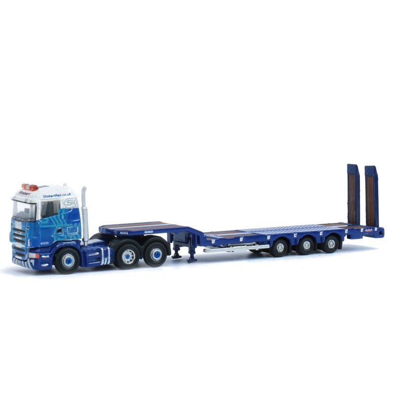 Low loader Nooteboom with Scania Highline 