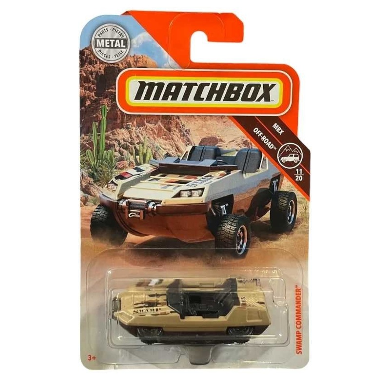 Matchbox swamp commander (blister damage)