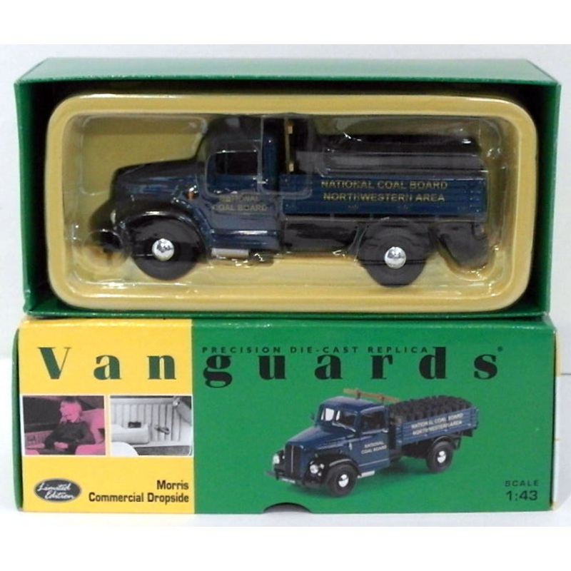 Vanguards 1/43 Scale VA07502 - Morris Commercial Dropside - National Coal Board