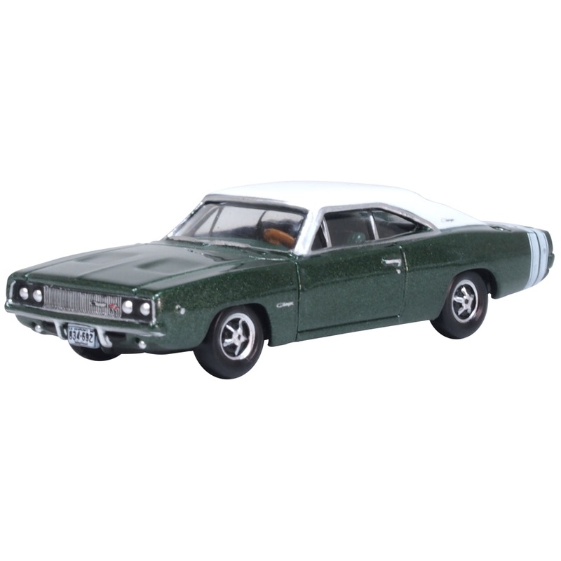 1968 Dodge Charger Racing Greenand White