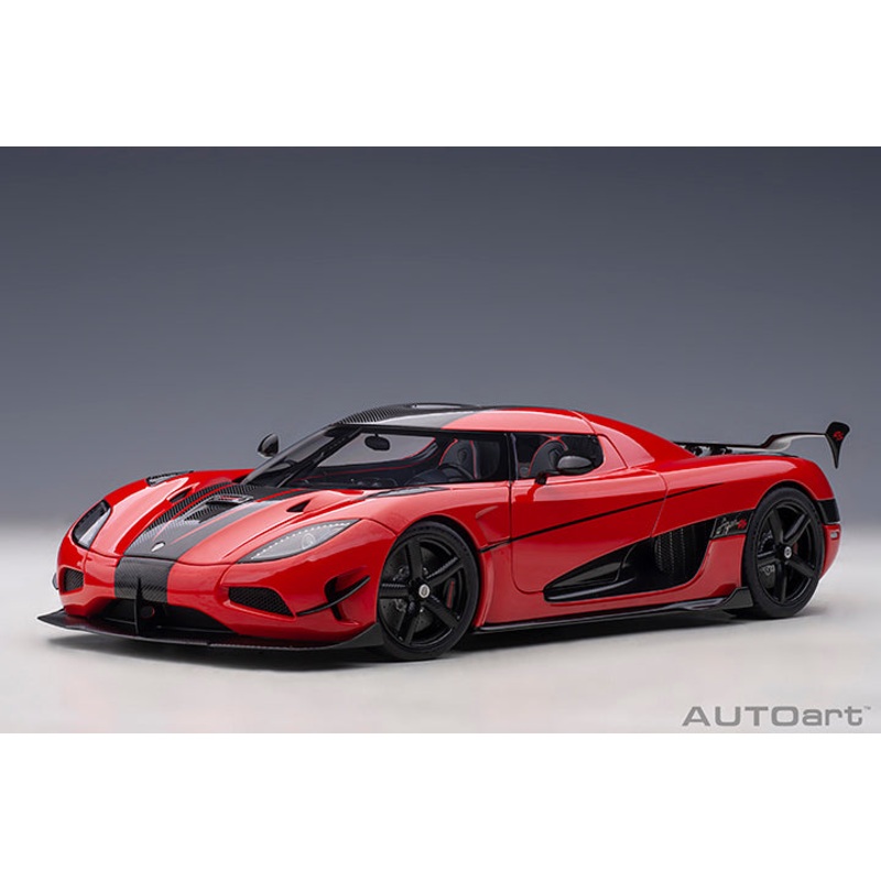 AUTOart Koenigsegg Agera RS Spyder Chili Red & Carbon Black 1:18