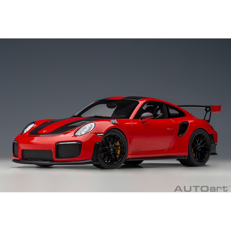 AUTOart Porsche 911 991.2 GT2 RS w/ Weissach Pkg Guards Red 1:18